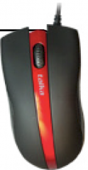 Mouse TAIKA Optico USB 1000dpi - Rojo