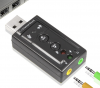 Tarjeta de Sonido Externa USB Seafon Virtual 7.1