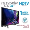 TELEVISION LED GHIA 24PULG. G24HDX7 HD 720P 1 HDMI/ 1 USB/ 1 VGA/PC 60 HZ