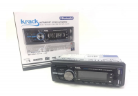 Autoestéreo Krack Audio Fijo MultiColor, Bluetooth, Auxiliar, 2xUSB, Micrófon Manos Libres 4x50W