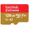 MEMORIA SANDISK EXTREME 128GB MICRO SDXC 160MB/S 4K CLASE 10 A2 V30 C/ADAPTADOR