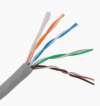 Cable UTP Cat5e LinkedPro, Aleación de Cobre y Aluminio ( CCA ), color Gris
