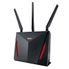 ROUTER ASUS AC2900/750 Y 2167MBPS/2.4GHZ Y 5GHZ/LAN 4X GIGABYTE/USB3.0/USB2.0/3XANTENAS EXT/CONTROL PARENTAL/VPN/MIMO/NEGRO/GAMING