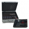 Kit Mezcladora Soundtrack con Interfaz USB para PC, 6 Canales, Micrófono, Audífonos y Maletín