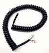 Cable Espiral 2.5m Multiconductor 2x16AWG y 4x24AWG, Reforzado.