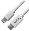 Cable USB Tipo-C a Lightning iPhone/iPad, Blanco 1m