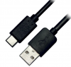 Cable USB Tipo-C a USB, Forro TPE Negro 1.5m