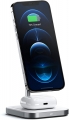 Cargador Inalámbrico Qi con Base Magnética para Teléfono, compatible con iPhone 13 Pro Max/13 Pro/13 Mini/13 con MagSafe, AirPods Pro