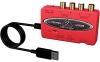 Interfaz Digital USB U-Control Audio 2 in / 2 Out, Latencia Ultra-Baja 48Hz