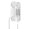 Teléfono Alámbrico de góndola, con Identificador de llamadas, blanco