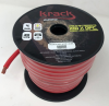 Cable de Corriente Krack Audio FLEX-PRO 100% Cobre Calibre 4AWG - Rojo