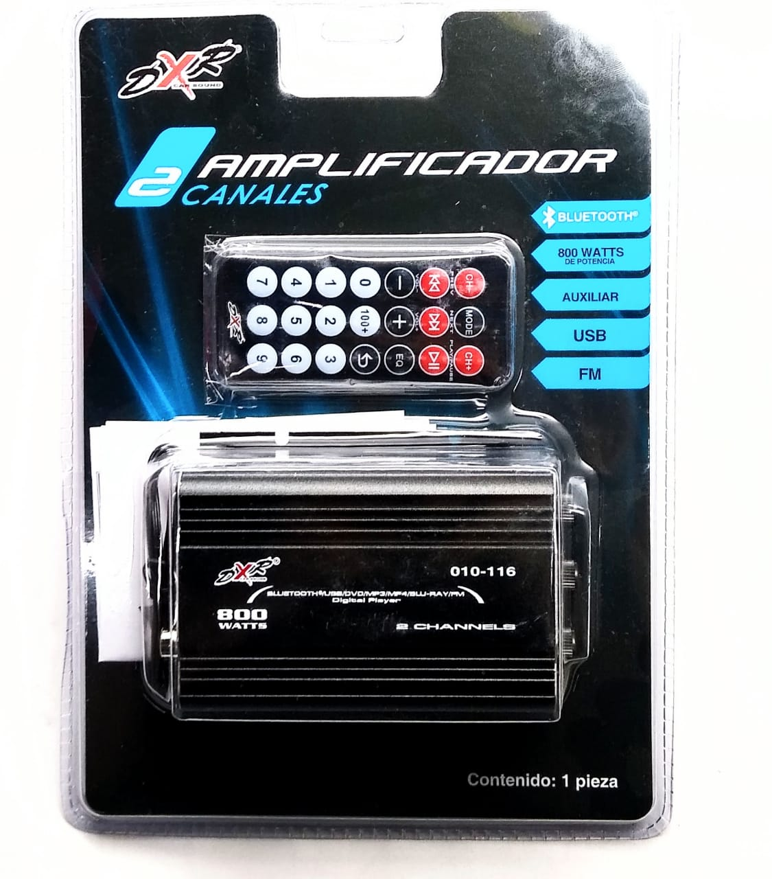 Miniamplificador de voz con Bluetooth, 10W, UHF, m – Grandado