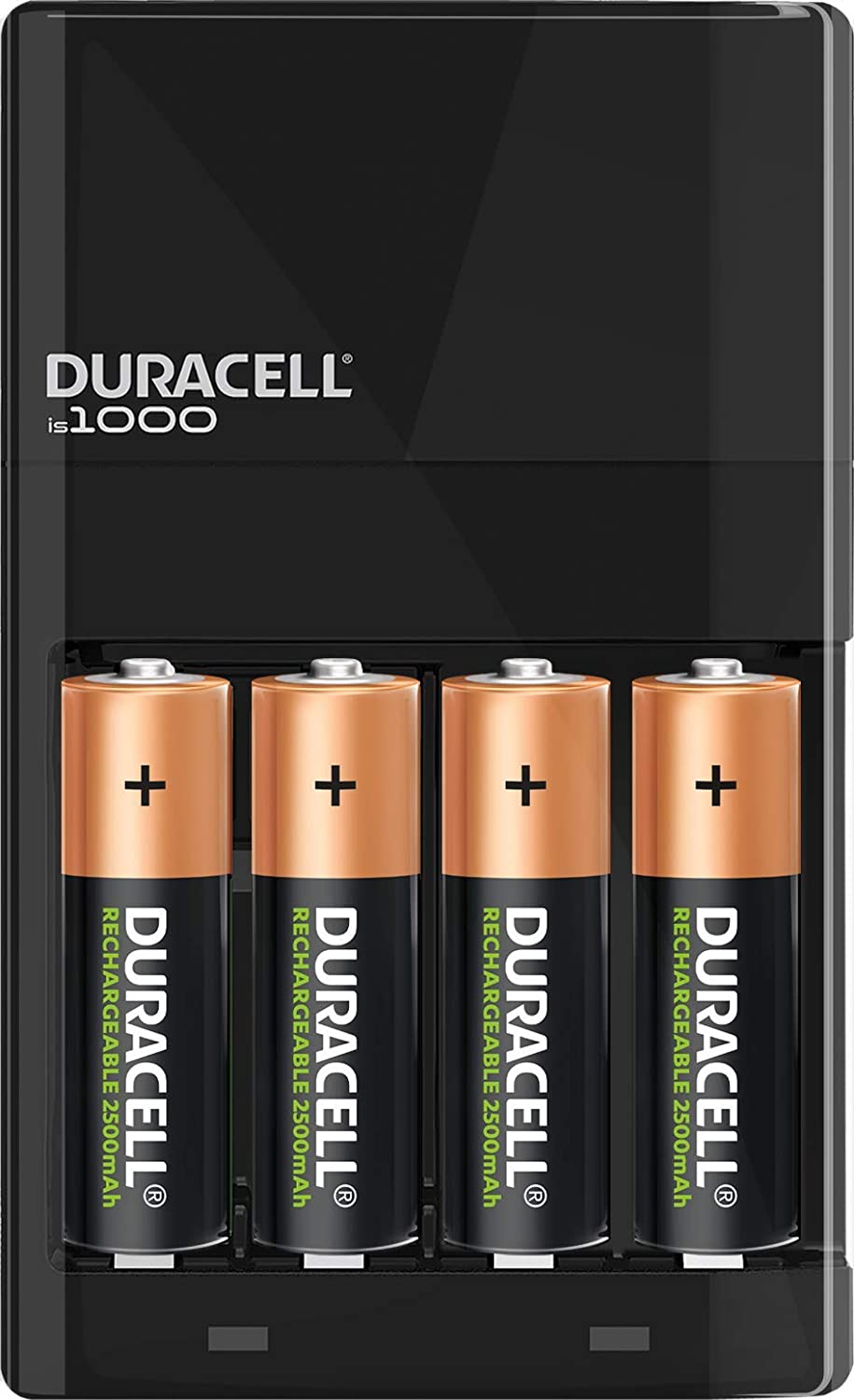 nadie Fuerza Interrupción DURACELL DX1500-CEF14BR4 Cargador de Baterías Duracell, con 4xAA de 2500mAh  Recargables Pre Cargadas