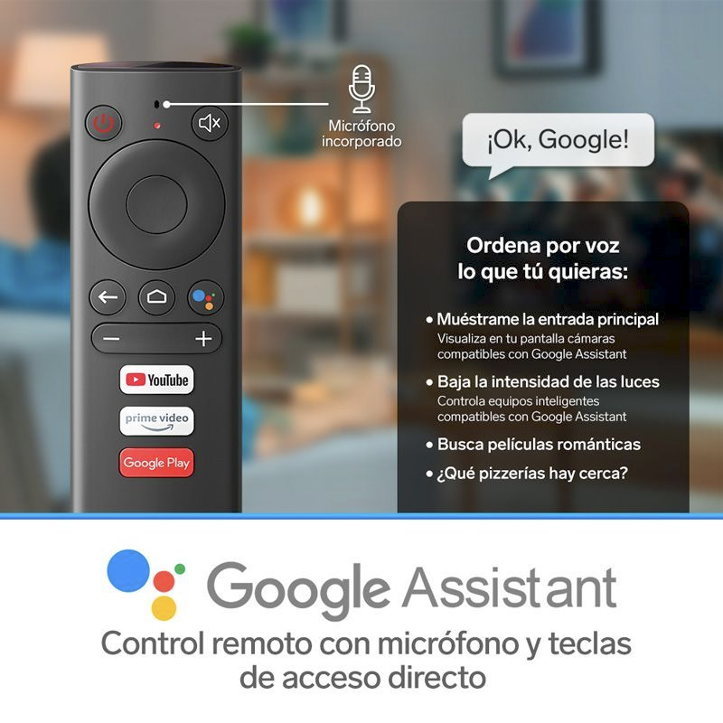 Tv Box Android 10 Convertidor Steren INTV-1000 Pantalla Smart TV Chromecast