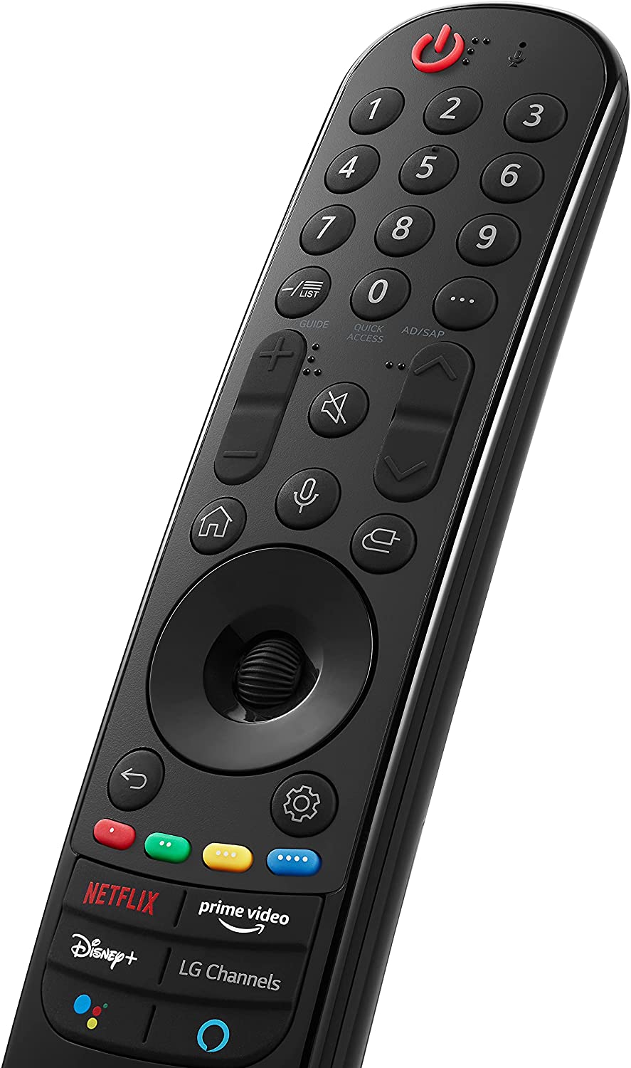 LG AN-MR21GC Control Remoto LG Original Smart TV NFC y Voz, Netflix, Prime  Video, Disney, LG Channels