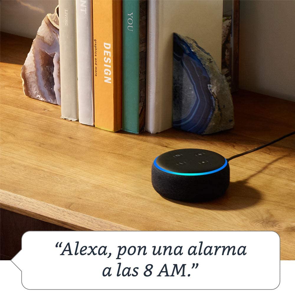 Echo Dot (3ra Generación) con Alexa en Español - Negro