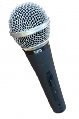 Micrófono Krack Vocal Dinámico Cardioide 600 Ohms. Plug 6.3mm