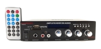 Amplificador HARDEN MP3/FM USB/SD 12VDC 15Watts