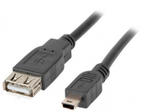 Extensión Jack USB a Plug Mini USB