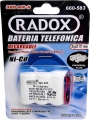 Batería Telefónica Recargable Ni-Cd RADOX 3.6V 300mAh 3x1/2AA