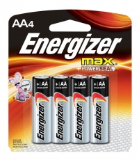Batería ENERGIZER MAX Alcalina AA (Blister 4 pz)