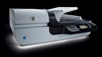 SCANNER HP SCANJET N6350, 15 PPM/6 IPM, 600 PPP, CAMA PLANA/ADF, USB, RED