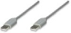 CABLE USB MANHATTAN A-A 1.8 MTS, GRIS
