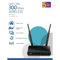ACCESS POINT D-LINK WIRELESS 802.11N A 300 MBPS PARA INTERIORES