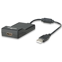 CONVERTIDOR MANHATTAN USB 2.0 A PUERTO DE VIDEO HDMI