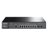 Switch JetStream SDN Administrable 8 puertos 10/100/1000 Mbps + 2 puertos SFP, administración centralizada OMADA SDN