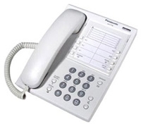 TELEFONO PANASONIC KX-T7710 UNILINEA CON LAMPARA DE MENSAJES Y 8 TECLAS