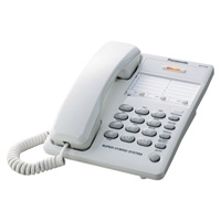 TELEFONO PANASONIC KX-T7101 UNILINEA CON LAMPARA DE MENSAJE (HOTELERO)