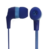 AUDIFONOS EARBUDS ACTECK HI-FI CABLE PLANO 3.5 MM XPLOTION AZUL