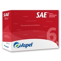 ASPEL SAE 6.0 (ACTUALIZACION DE PAQUETE BASE, 1 USUARIO - 99 EMPRESAS) (FISICO)