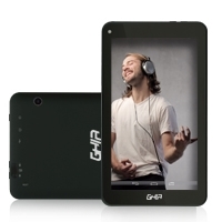 TABLET GHIA ONLY AGILE 7"/5PTS/INTEL Z2520 DC 1.20GHZ/1G/8G/2CAM/WIFI/BT/ANDROID 4.4/NEGRA