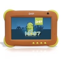 TABLET GHIA ANY KIDS 7" 27158N/5PTOS/DUAL 1.5GHZ/512MB/8GB/2CAM/WIFI/ANDROID 4.4/NARANJA