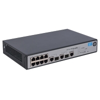 SWITCH HP 8 PUERTOS 10/100 MBPS 1910-8,RACK,ADMINISTRABLE,QOS,CAPA 3,LIFETIME 2.0