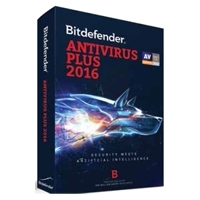 BITDEFENDER ANTIVIRUS PLUS 2016, 3 PC + 1 SMARTPHONE O TABLET, 2 AÑOS DE VIGENCIA
