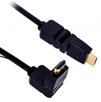 Cable HDMI TAIKA 1.4V/3D/4K Giro 360º 5m