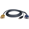 CABLE 2 EN 1 TIPO USB TRIPP-LITE 1.8 MTS, P/KVM