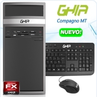GHIA COMPAGNO MT AMD FX 6300BE 6x 3.5 GHZ/8GB/1TB/DVD+RW/LM33-1/MT-N