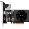 T. DE VIDEO PNY PCIE X8 GEFORCE GT710 2GB ESTANDAR Y BAJO PERFIL, HDMI+VGA+DVI