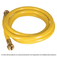 Manguera flexible, PVC, 3/8" con conexión, 3m