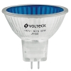 Lámpara de halógeno MR16, 50 W, azul, Volteck