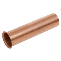 Casquillo de cobre p/ contracanasta fregadero, 15 cm, 1-1/2"