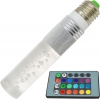 Foco LED Burbujas RGB E27 Control Remoto