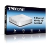 NVR POE TRENDNET HD DE 4 CH/HDMI, VGA/SATA 3.5 HASTA 4TB/USB 2.0 X 2/ONVIF