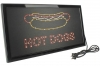 Anuncio Luminoso LED - Hot Dogs 25x48cm