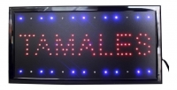 Anuncio Luminoso LED - Tamales 25x48cm