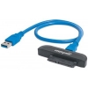 ADAPTADOR PARA DISCOS DUROS SATA 2.5 MANHATTAN CON CABLE USB 3.0